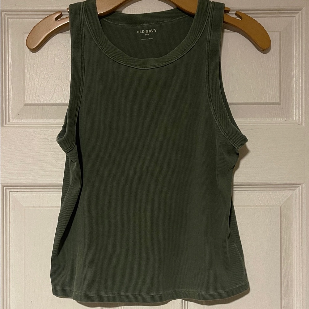 Old Navy Women's Olive Tank Top
